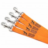 aangepaste goedkope polyester zeefdruk lanyard voor sleutelhangers