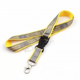 gepersonaliseerd logo goedkope nek bedrukte aangepaste lanyard voor sleutel polyester