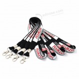 zeefdruk polyester lanyard voor key custom voor mobiele telefoon