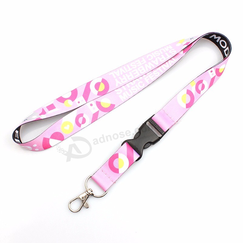 Lovely Product Custom Printed Your Own Logo Lanyard Neck String