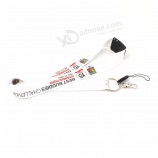 single custom printed safety breakaway buckle lanyard for key
