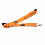 groothandel relatiegeschenk custom jacquard stof lanyard voor sleutel