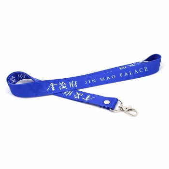 factory high quality custom polyester medal lanyard for key