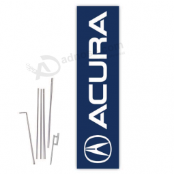 Advertising Acura wind flag Acura blade flags custom