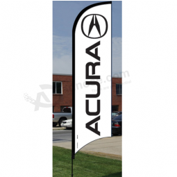 공장 광고 acura 눈물 하락 깃발 acura 바닷가 깃발