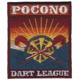 voetbalclub kudde badges hoofdletter patch ijzer Op label voor kledingstuk