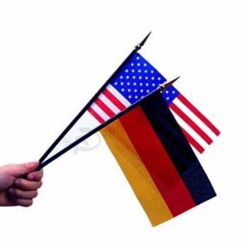 venda por atacado bandeira americana mão 8x12 ft