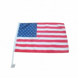 Venta caliente personalizada EE. UU. Azul delgada línea bandera del coche