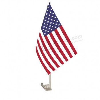 cheap custom hanging national Car flags, USA Car flag