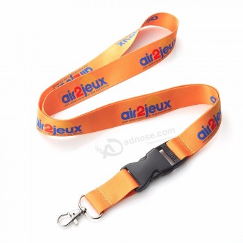 Colorful Polyester Custom Printed Logo Lanyard