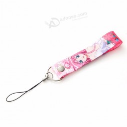 prachtig bedrukt polyester pols kort lanyard