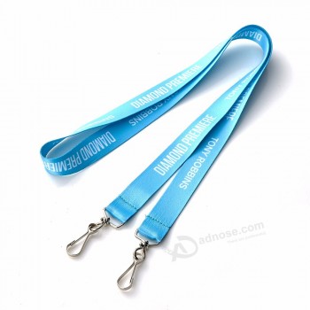 floating strap lanyard double with clip And plastic hook