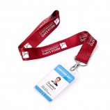 intrekbare lanyard reel aangepaste logo Nfl plastic lanyard voor fles