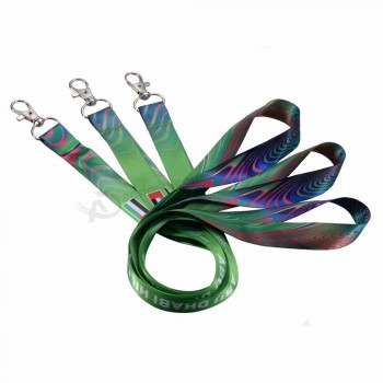 Printing Logo ID Card Sublimation Neck Polyester Lanyard