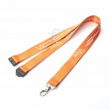 veiligheidsclip polyester sublimatie ID-kaart koord met aangepast logo