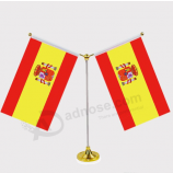 office decoration spanish desk flag spain table top flag