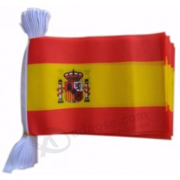 football sports 75D polyester spain bunting flag