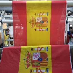 China Printing factory for Spain National flags