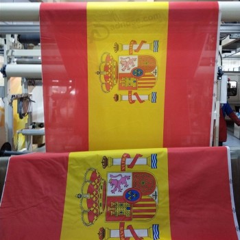 china printing factory for spain national flags