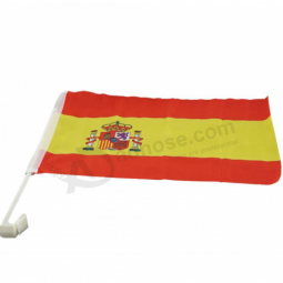 Digital Printed Polyester Spanish Car Window Flags