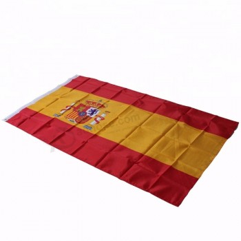 melhor qualidade 3 * 5FT Espanha bandeira poliéster bandeira espanhola