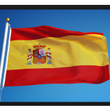 プロモーション飛行強力なポリエステル布耐久性のあるスペインの旗