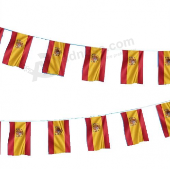 spanische Flaggenflagge der Weltmeisterschaft Spanien-Schnurflagge