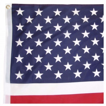 150x90cm US Flag Double Sided American Flying Hanging Flag Cloth Decor USA Flag Striped Stars Polyester Drop Shipping