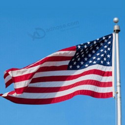 150x90cm美国国旗双面印刷聚酯美国星条旗国旗索眼美国国旗防紫外线褪色横幅