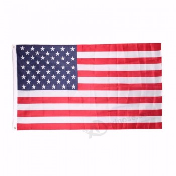 Bandeira americana quente EUA bandeira 3x5 FT estrelas de poliéster listras 90x150 cm acessórios
