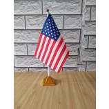 VS verenigde staten amerika VS 14 * 21cm tafel bureau vlag banner gratis verzending NO.a0003