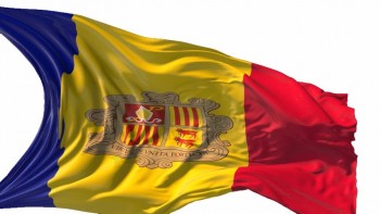 fabrikant hittebestendige 3x5 ft vliegen Andorra nationale vlag