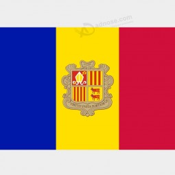venta al por mayor de alta calidad personalizada china fábrica andorra bandera