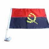 Country Angola car window clip flag factory