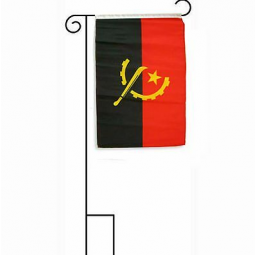 Decorative Angola Garden Flag Polyester Angola Yard Flags