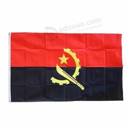 앙골라의 고품질 폴리 에스터 국기