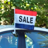Auto Werbung schmücken Autofahne Autofahnenstange hampe pour voiture