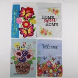 100% Polyester angepasst Sublimation Garten Flagge gesetzt