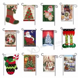 custom holiday garden flag for wholesale