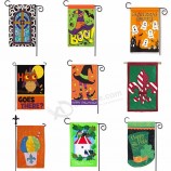 banderas personalizadas de jardín de primavera con logotipo personalizado