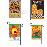 Venta caliente banderas de poste de jardín banner personalizado