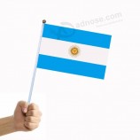 продвижение популярный кубок мира аргентина рука машет флагом