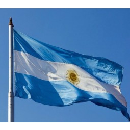 아르헨티나 국기 국기 폴리 에스터 나일론 배너 비행 플래그