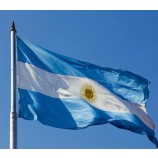 Argentinien-Flaggenstaatsflaggenpolyester-Nylonfahnenfliegenflagge