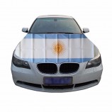 kundenspezifische 3.3 * 5ft Polyesterhaubenfahne Argentinien-Autohauben-Abdeckungsgroßhandelsflagge