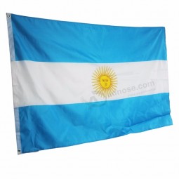 argentina flag 150*90cm for festival the home decoration polyester flag banner  outdoor indoor