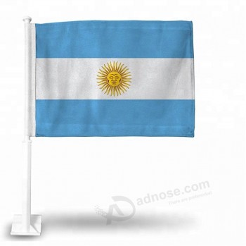 Großhandel benutzerdefinierte schnelle Lieferung billige Welt CUP Argentinien AUTO Flagge