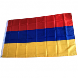 선전용 스크린 인쇄 폴리 에스테 아르메니아 국기 아르메니아 깃발