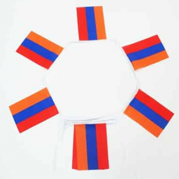 High quality football fans Armenia bunting flags