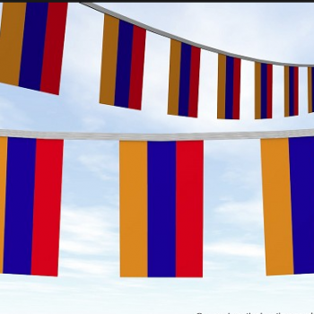 voetbal sportteam polyester armenië bunting vlag